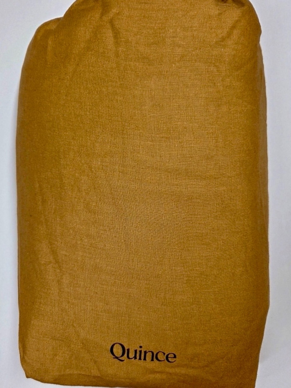NWOT QUINCE European Linen Duvet Cover Set King/Cal King Tobacco 9765 - Picture 7 of 7